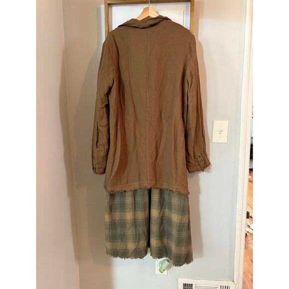 Free people Jax tailored blazer trench size XL - Picture 10 of 10